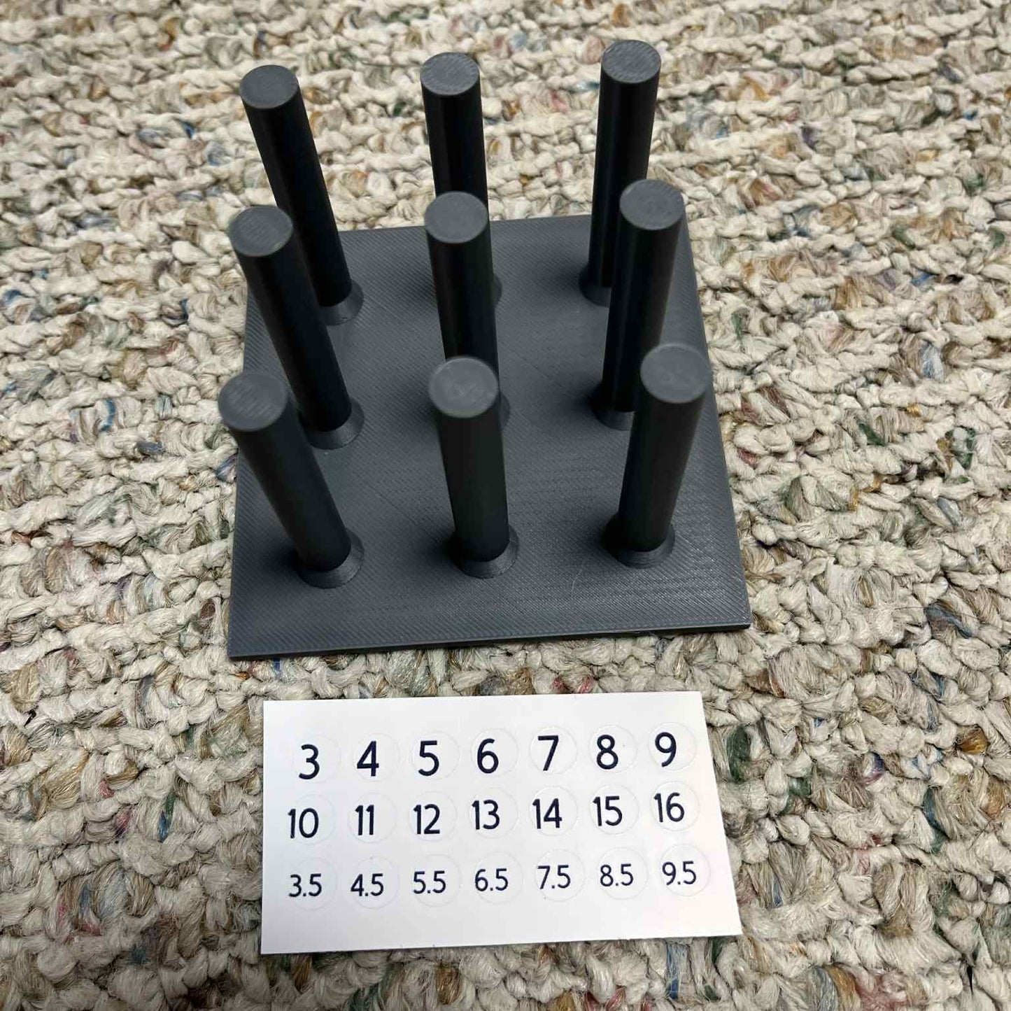 Dark Gray Small spring caddy