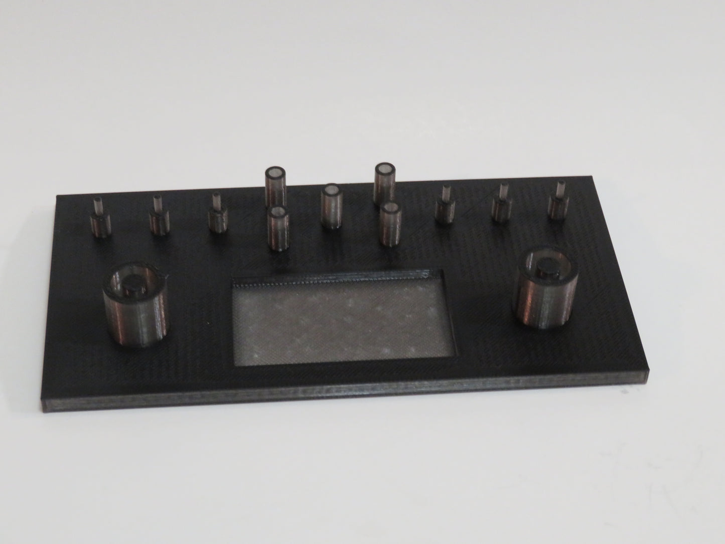 Transparent Black/Black Gear Diff Caddy
