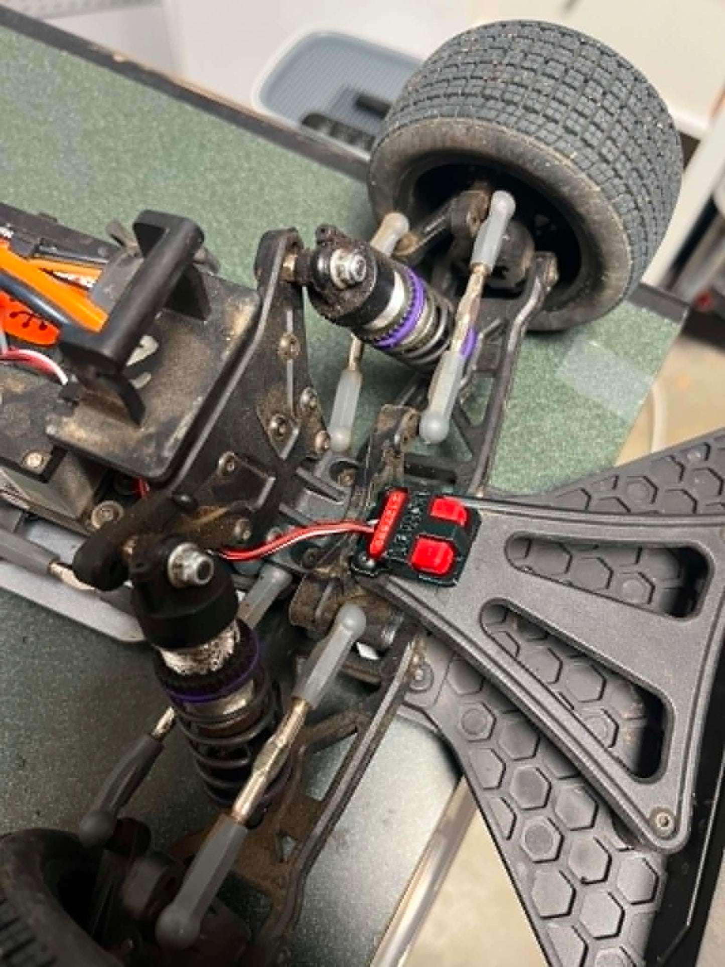 Transponder holder for Losi Sprint and Late Model