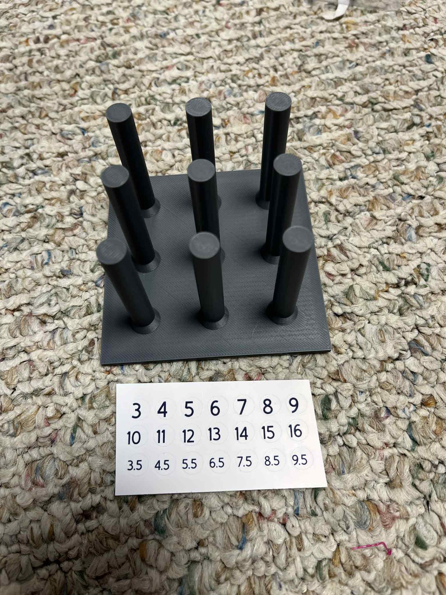 Dark Gray Small spring caddy