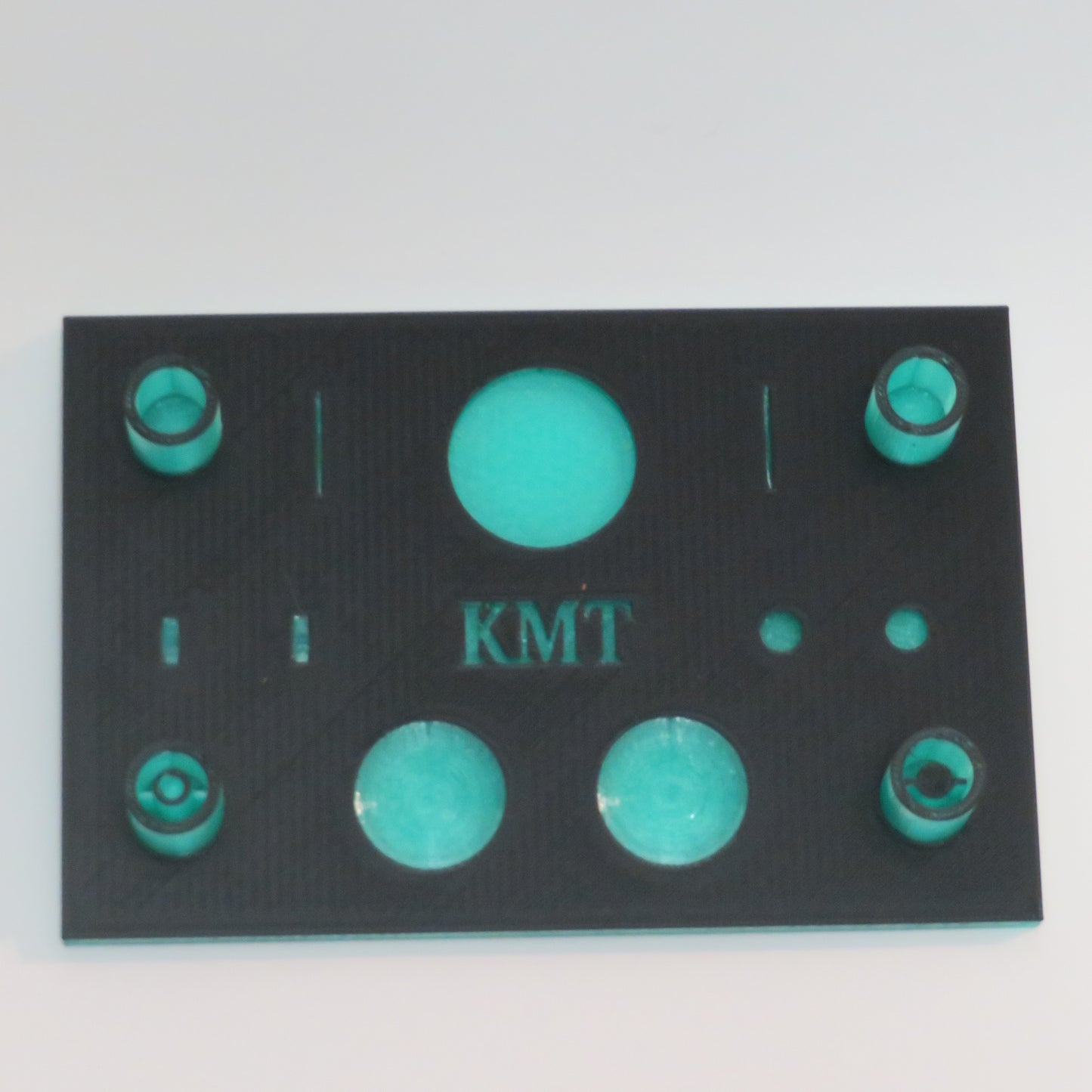 Translucent Teal/Black Ball Diff Caddy