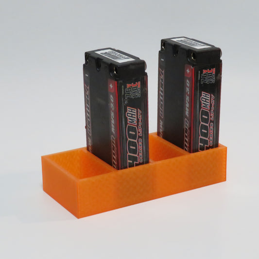 Transparent Orange battery tray