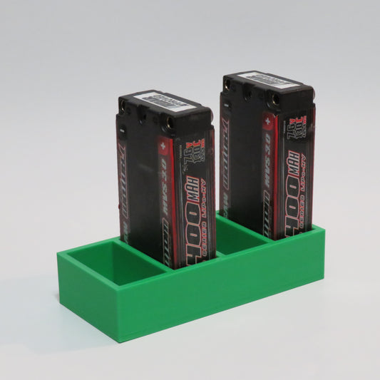 Green battery tray