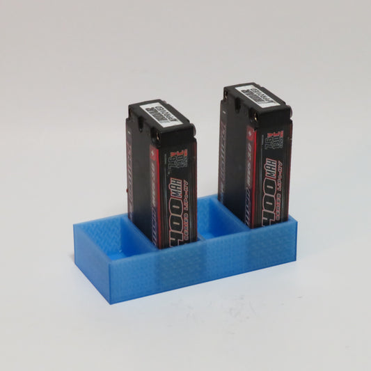 Transparent Blue battery tray