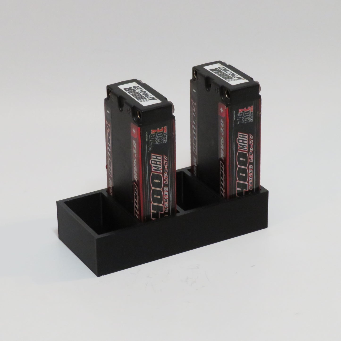 Black battery tray