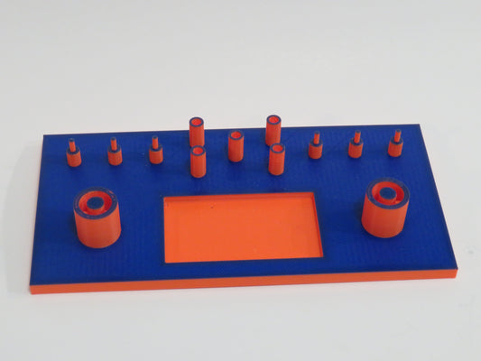 Orange/Blue Gear Diff Caddy
