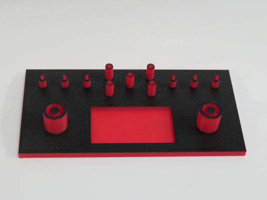Red/Black Ball Gear Caddy